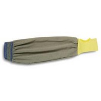 Ansell Edmont 59-406-26 Ansell 26\" Brown And Yellow Light Weight FR Kevlar Flame Retardant Welder\'s Sleeve With Kevlar Cuff